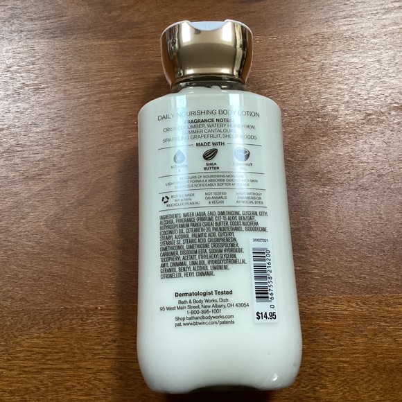 Bath & Body Works Cucumber Melon Body Lotion 8 fl oz/236 ml New - Picture 5 of 5